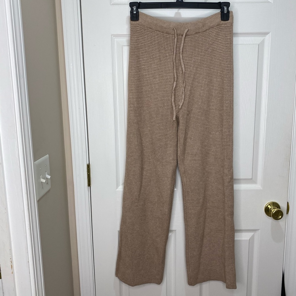 Tan Knit Sweater and Pants Set - Picture 8 of 13